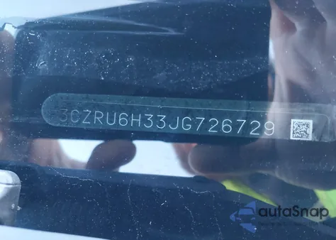 2018 Honda Hr-V Lx z USA, uszkodzony, nr VIN 3CZRU6H33JG726729